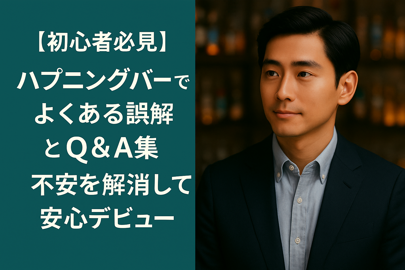 【初心者必見】ハプニングバーでよくある誤解とQ&A集｜不安を解消して安心デビュー