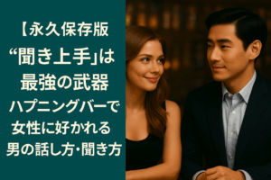【永久保存版】“聞き上手”は最強の武器！ ハプニングバーで女性に好かれる男の話し方・聞き方とは？