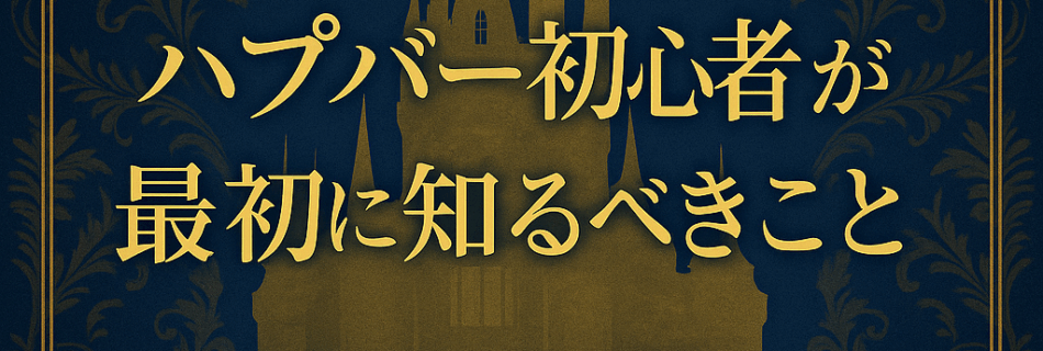 ハプバー初心者が“最初に知るべきこと”｜ROMANTICが教える安心の入り口