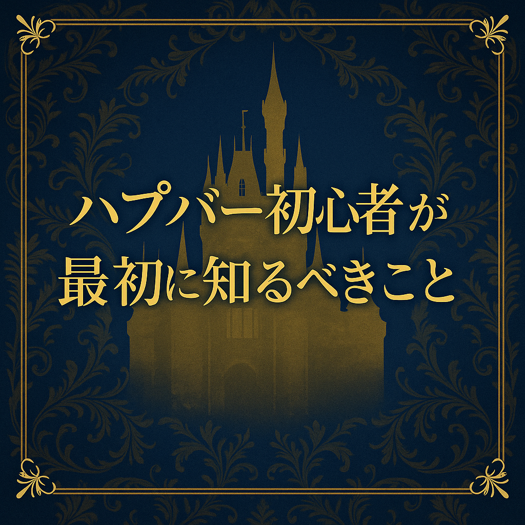 ハプバー初心者が“最初に知るべきこと”|ROMANTICが教える安心の入り口