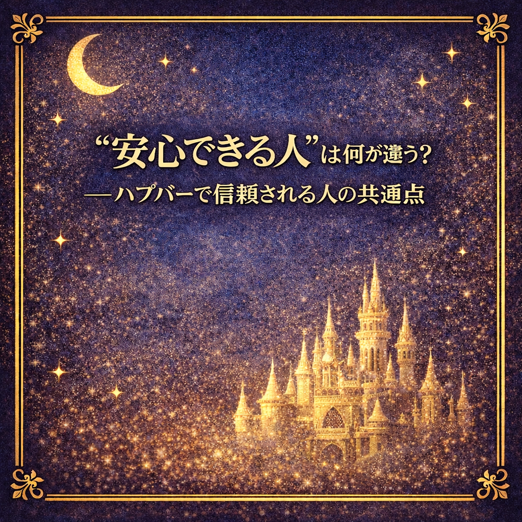 信頼できる人の特徴