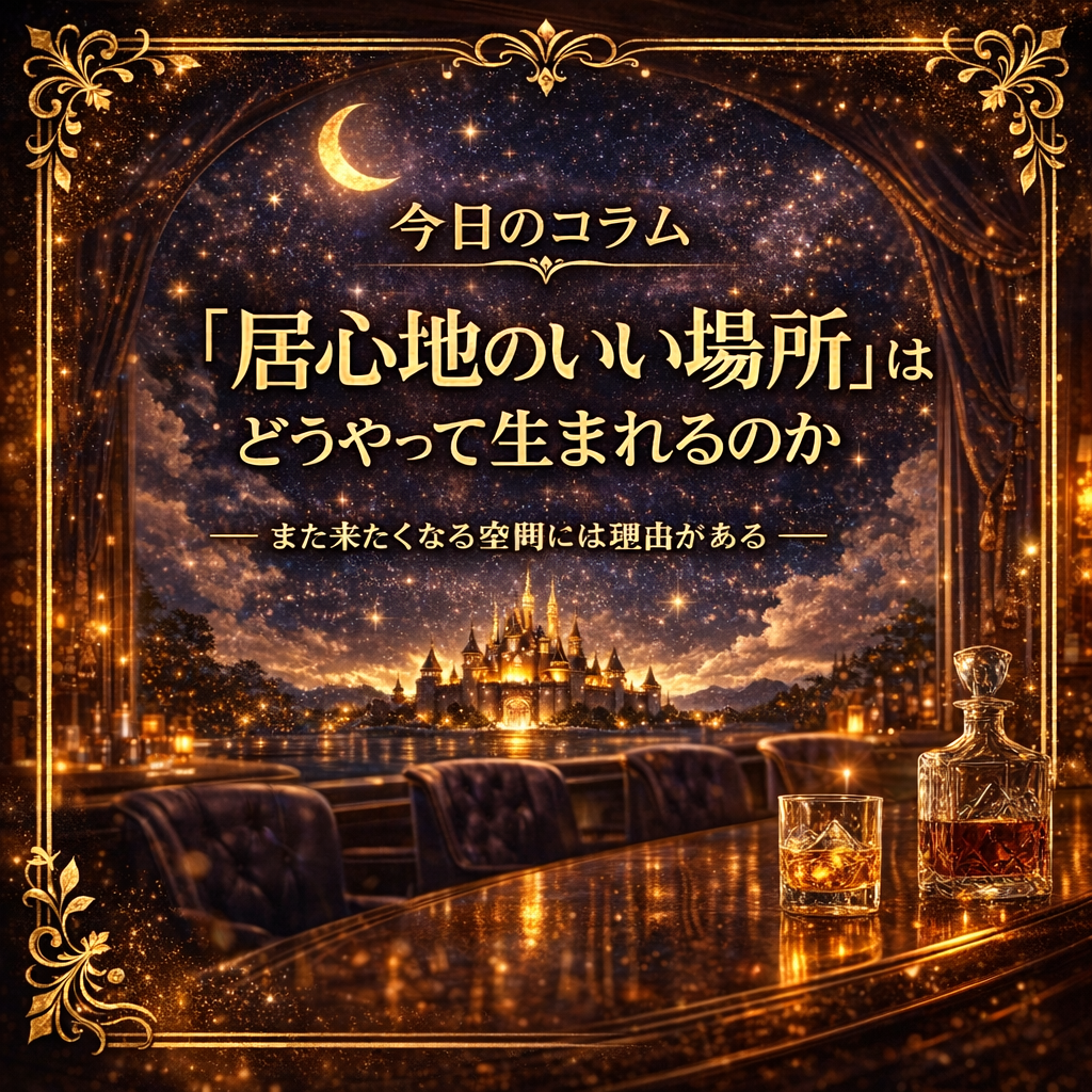 「居心地のいい場所」はどうやって生まれるのか